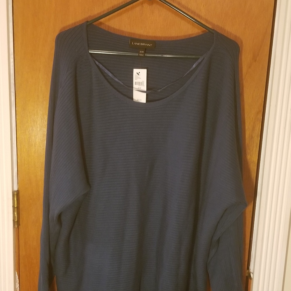 Lane Bryant Scoop Long Sleeve Sweater 26/28